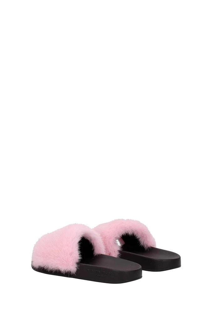 商品Givenchy|Slippers and clogs Fur Pink,价格¥1940,第4张图片详细描述