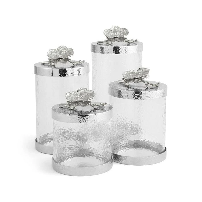 商品Michael Aram|Extra Small White Orchid Canister,价格¥757,第4张图片详细描述