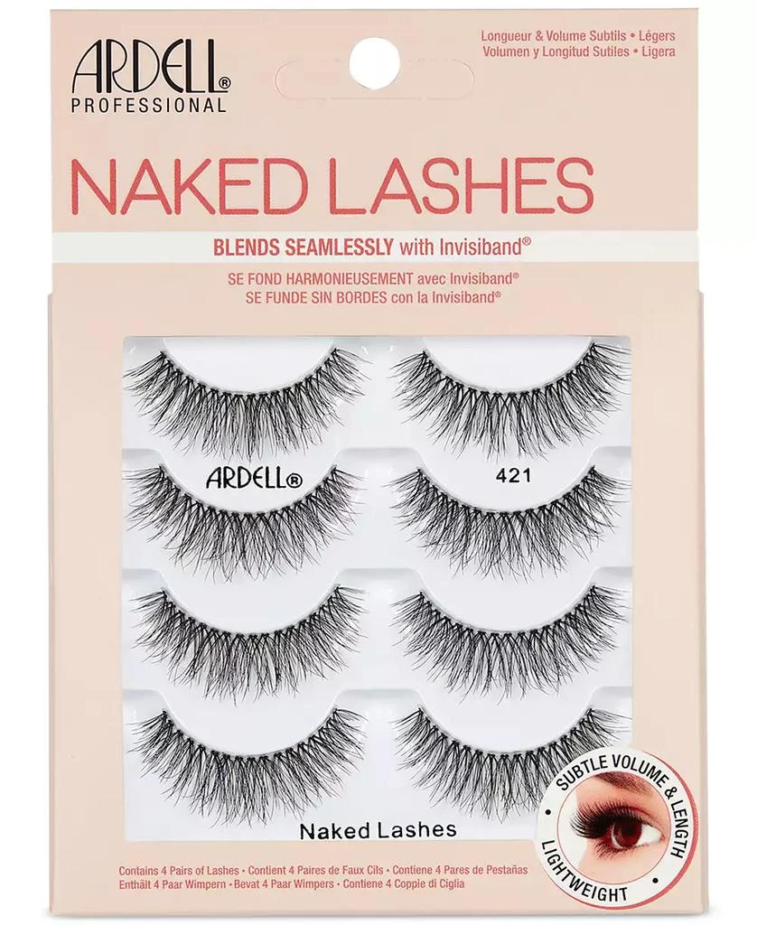 商品Ardell|Naked Lashes #421 - 4 Pairs,价格¥90,第1张图片