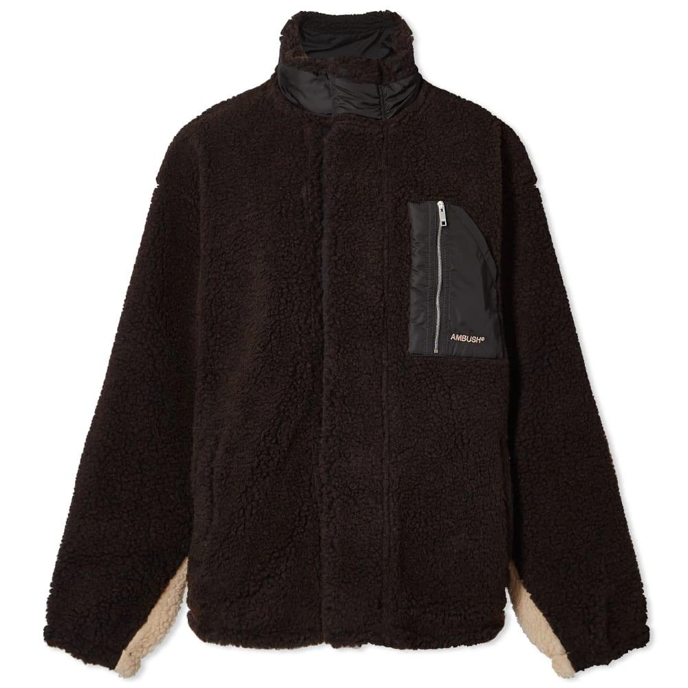 商品Ambush|Ambush Fleece Pull Over Jacket,价格¥2724,第1张图片