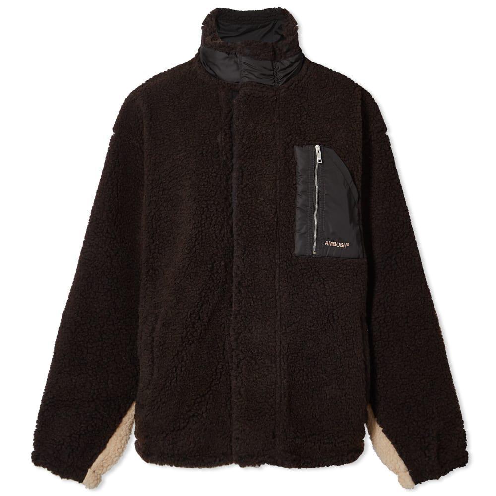 商品Ambush|Ambush Fleece Pull Over Jacket,价格¥2505,第1张图片