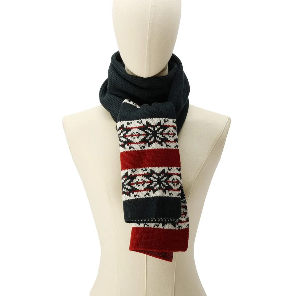 商品Tommy Hilfiger|Men's Snowflake Fair Isle Scarf,价格¥298,第5张图片详细描述