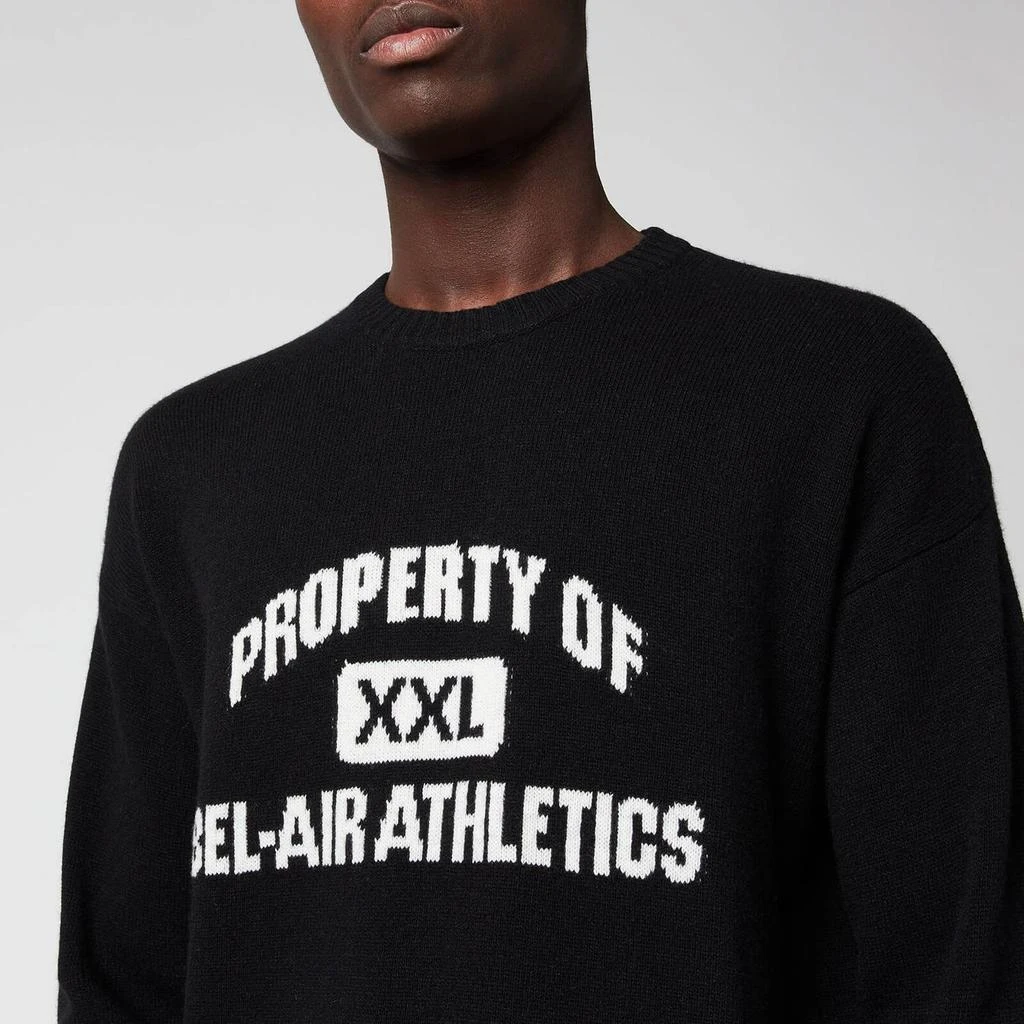 商品The Hut|Bel-Air Athletics Men's Knit Jumper - Vintage Black,价格¥152,第3张图片详细描述