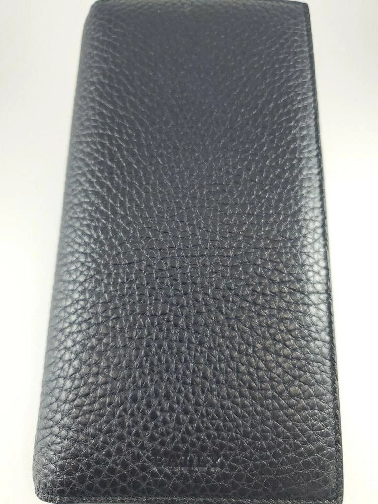 商品Bally|Bally Straddok Men's 6208054 Continental Navy Calf Grained Leather Wallet,价格¥1523,第1张图片