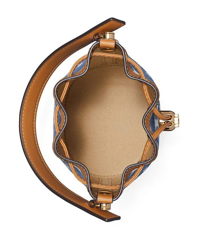 商品Tory Burch|Mini 水桶包 T Monogram ,价格¥1887,第5张图片详细描述