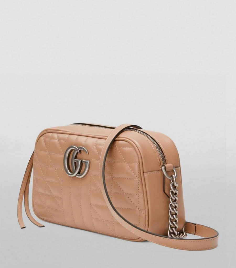 商品Gucci|Small Leather Marmont Matelassé Cross-Body Bag,价格¥10799,第2张图片详细描述