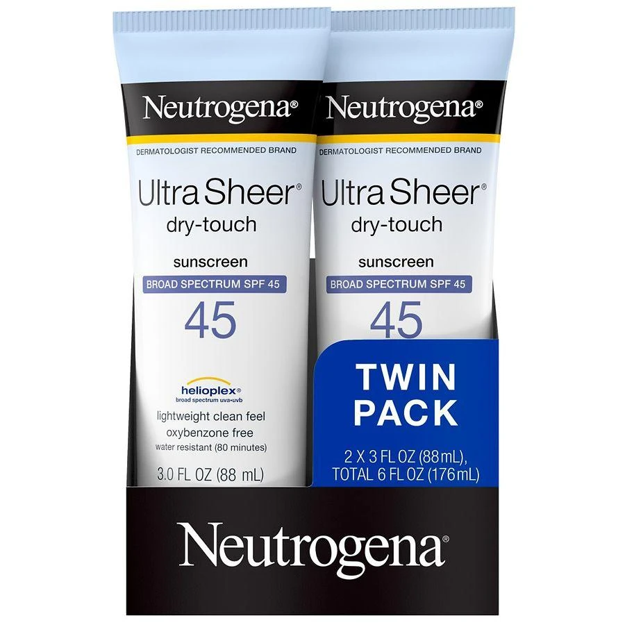 商品Neutrogena|超轻盈防水防晒乳 SPF45,价格¥149,第1张图片