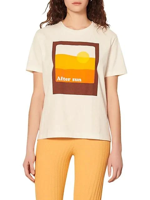 商品Sandro|Antoni Sun T-Shirt,价格¥409,第3张图片详细描述