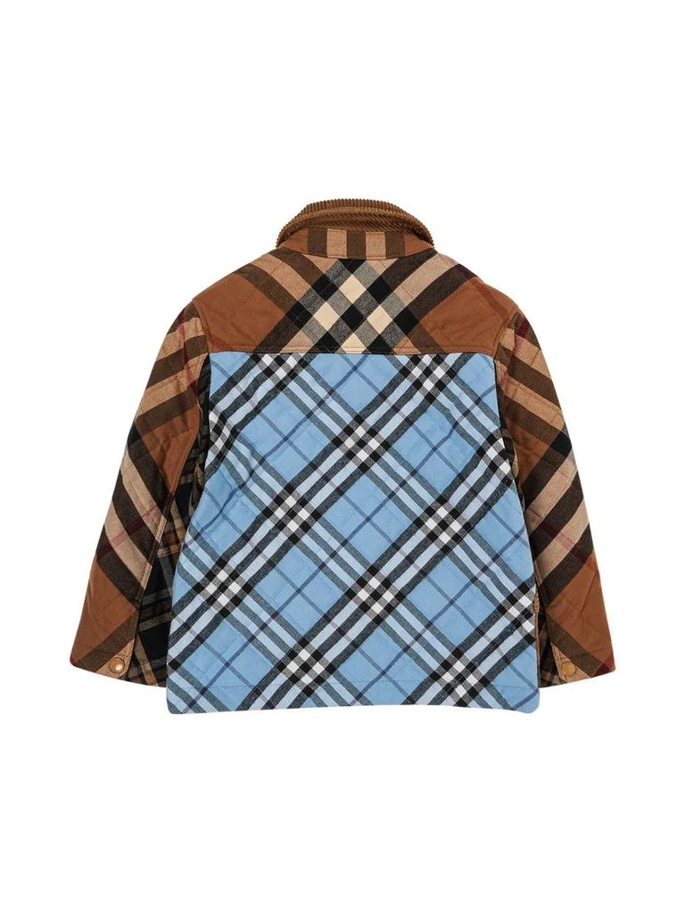 商品Burberry|Check Print Quilted Puffer Jacket,价格¥3795,第1张图片详细描述
