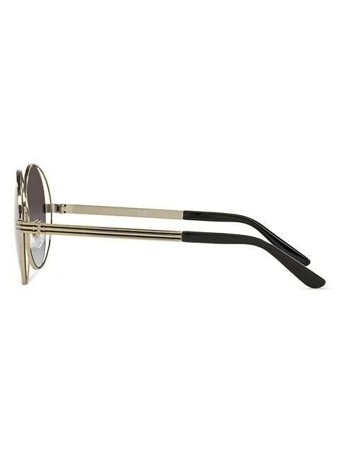 商品Tory Burch|Kira 56MM Round Sunglasses,价格¥1427,第4张图片详细描述