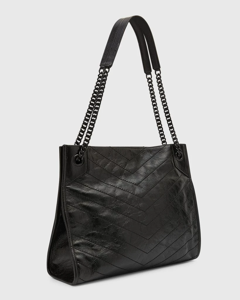 Niki Medium Crinkled Calf Shopper Tote Bag 商品