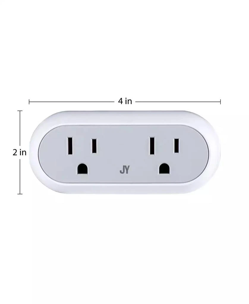 Smart Dual Plug - Wi-Fi Remote App Control for Lights Appliances 商品