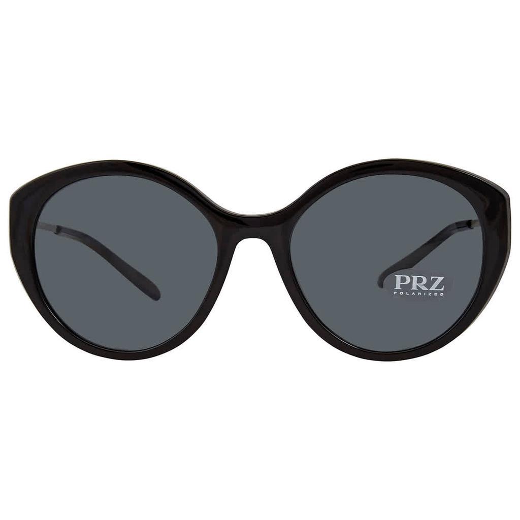 商品Prada|Prada Dark Grey Cat Eye Ladies Sunglasses PR 18XS 1AB5Z1 55,价格¥1042,第4张图片详细描述