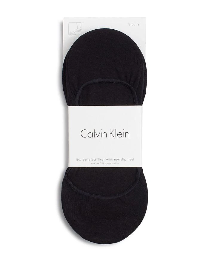 商品Calvin Klein|No Show Liner Socks, Pack of 3,价格¥150,第2张图片详细描述