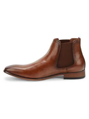 商品Tommy Hilfiger|Syler Square Toe Chelsea Boots,价格¥300,第4张图片详细描述