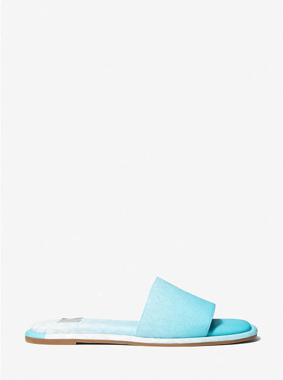 商品Michael Kors|Hayworth Ombré Logo Slide Sandal,价格¥383,第4张图片详细描述