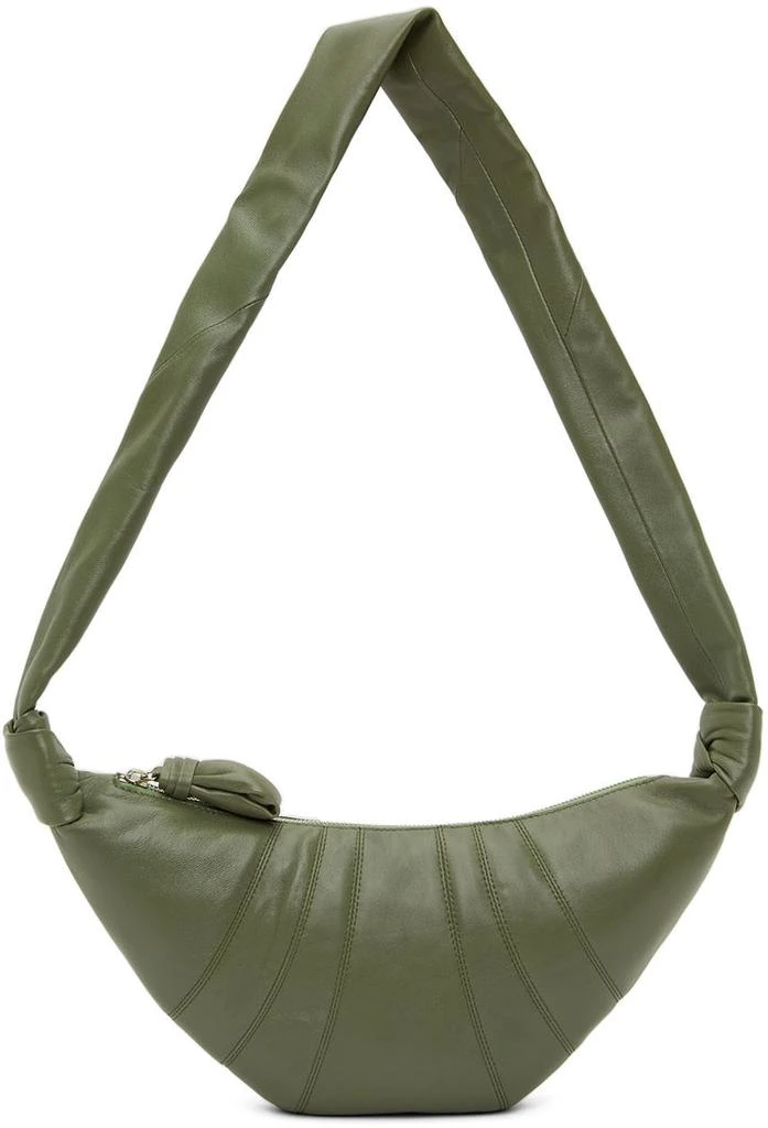 商品Lemaire|Khaki Small Croissant Bag,价格¥6467,第4张图片详细描述