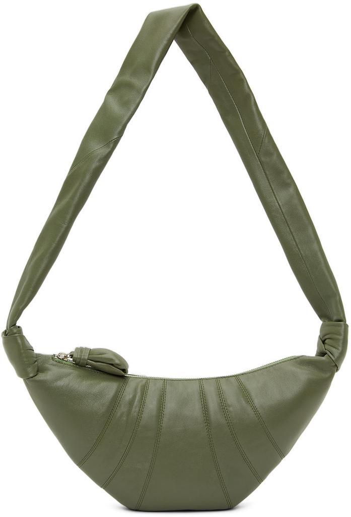 商品Lemaire|Khaki Small Croissant Bag,价格¥6214,第6张图片详细描述