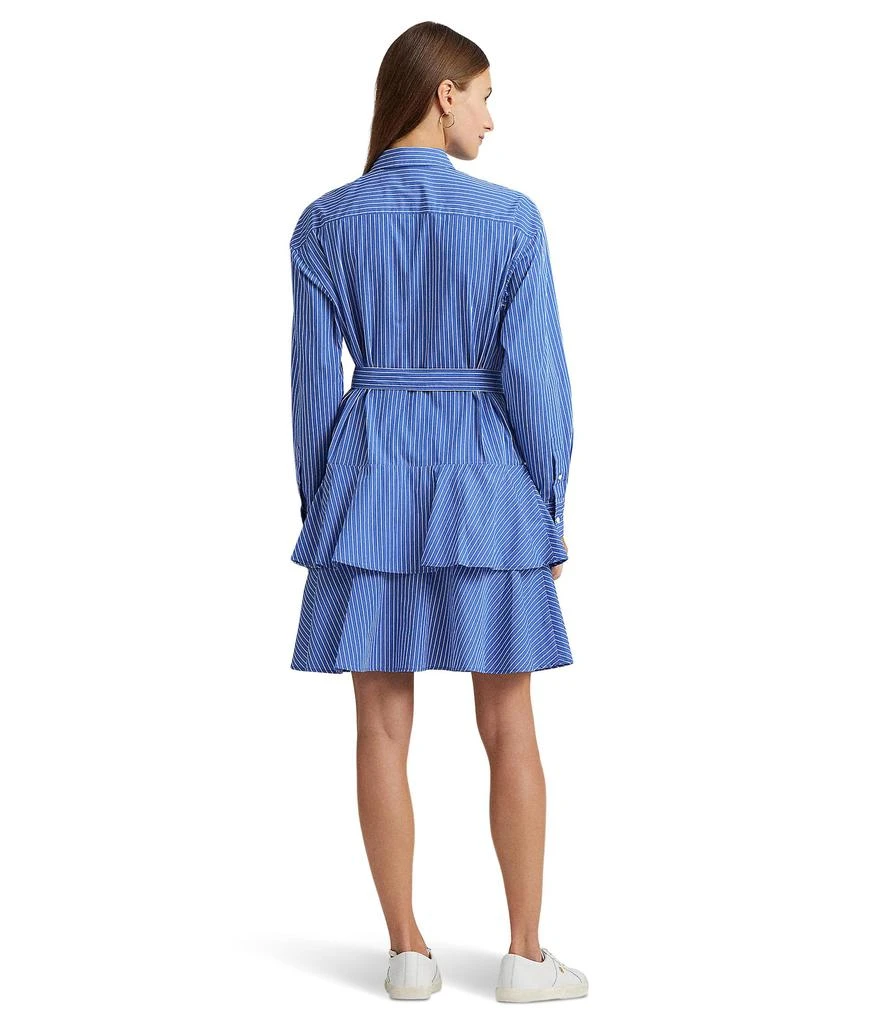 商品Ralph Lauren|Striped Broadcloth Tiered Shirtdress,价格¥738,第2张图片详细描述