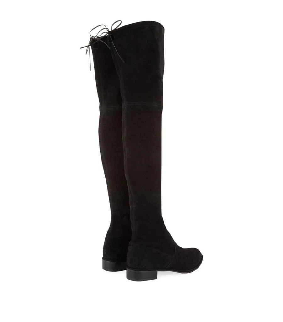 商品Stuart Weitzman|Suede Lowland Over-The-Knee Boots,价格¥9169,第3张图片详细描述