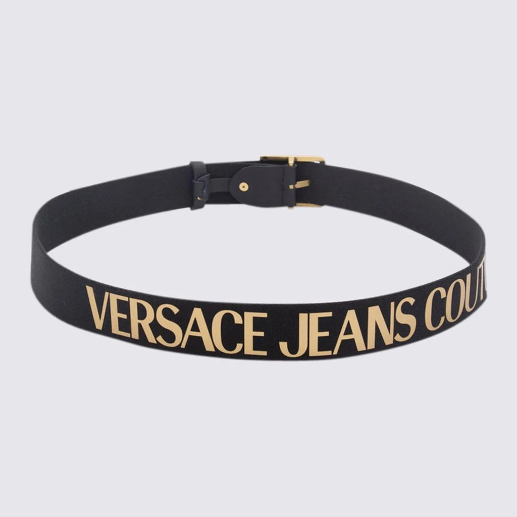 商品Versace|VERSACE JEANS BLACK BELT,价格¥744,第2张图片详细描述