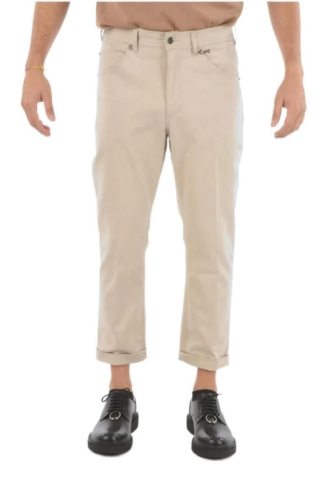 商品Neil Barrett|Neil barrett men's beige other materials pants,价格¥2861,第1张图片