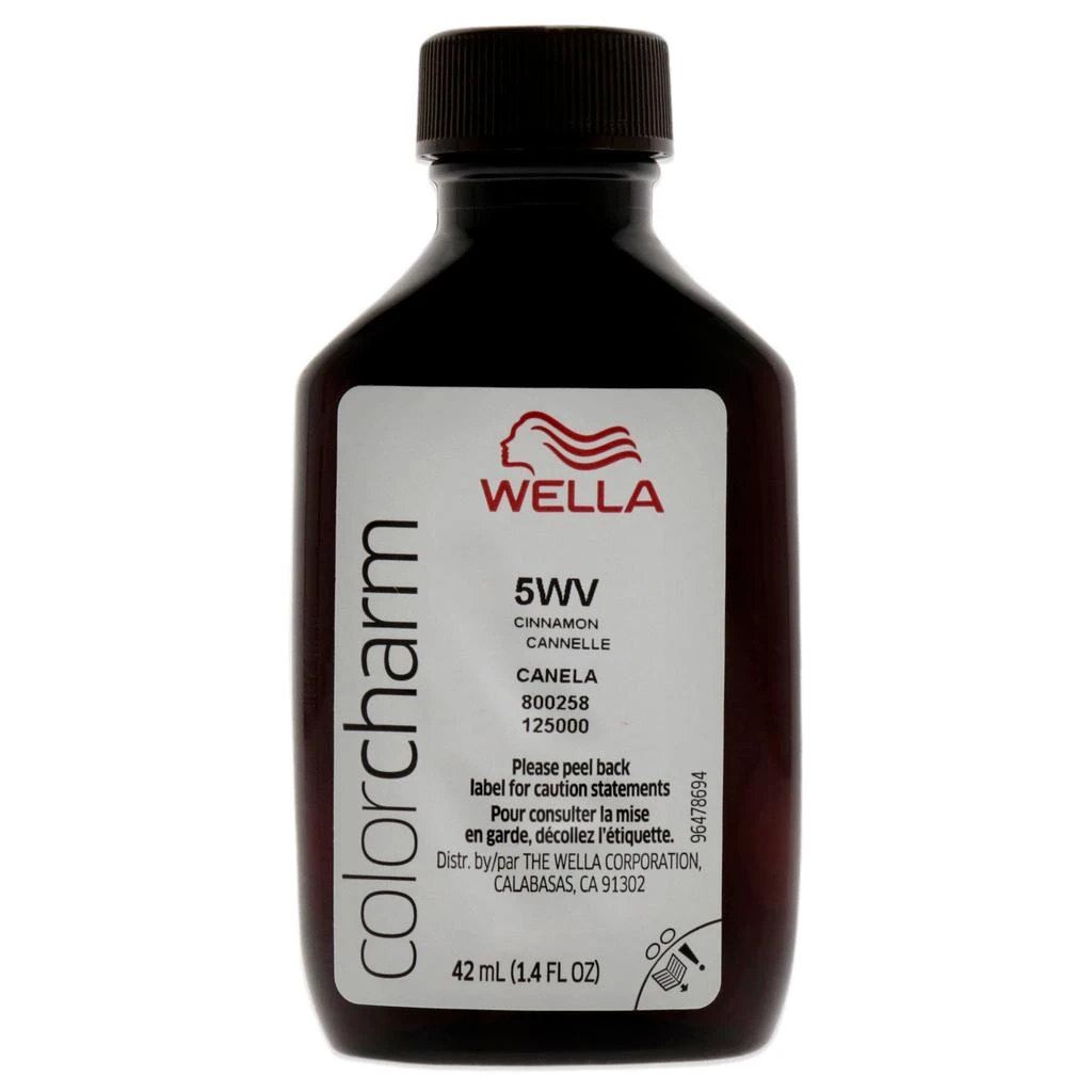 商品Wella|Color Charm Permanent Liquid Haircolor - 5WV Cinnamon by  for Unisex - 1.4 oz Hair Color,价格¥122,第3张图片详细描述