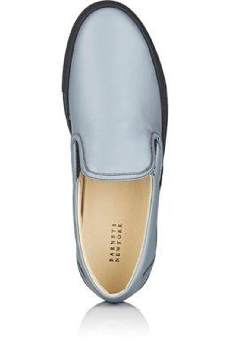 商品Barneys New York|Faux-Leather Slip-On Sneakers,价格¥952,第4张图片详细描述