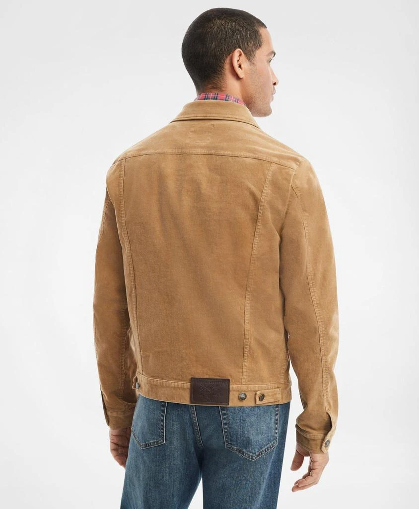 商品Brooks Brothers|Medium Wale Corduroy Trucker Jacket,价格¥1147,第2张图片详细描述