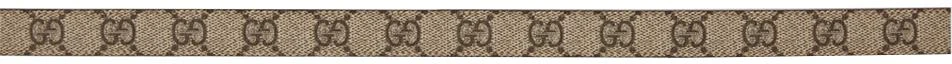 商品Gucci|驼色 GG Supreme 儿童腰带,价格¥2229,第2张图片详细描述