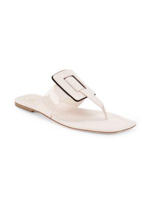 T Strap Flat Thong Sandals商品第2张图片规格展示