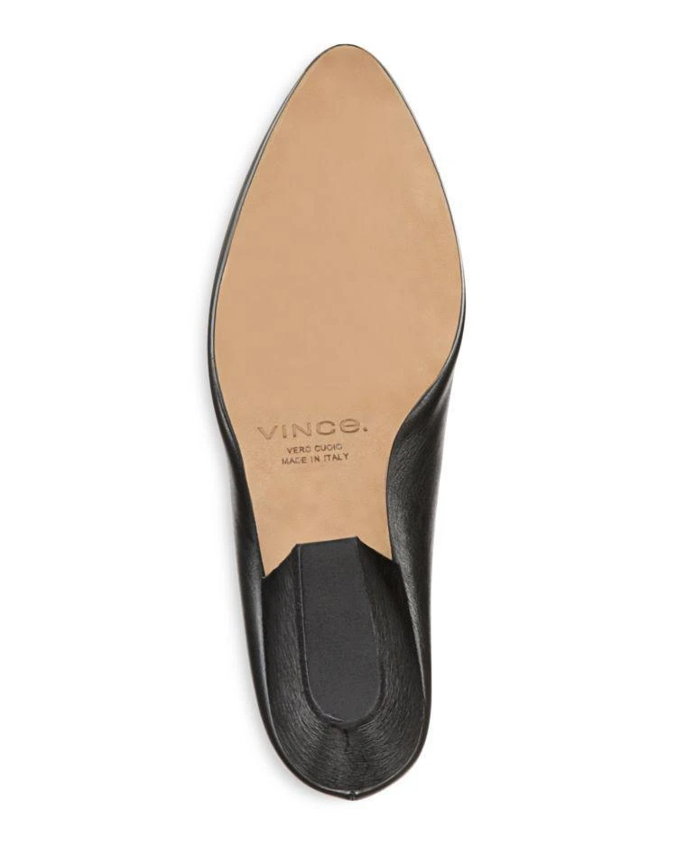 Women's Vigo Leather Pointed Toe Mules 商品