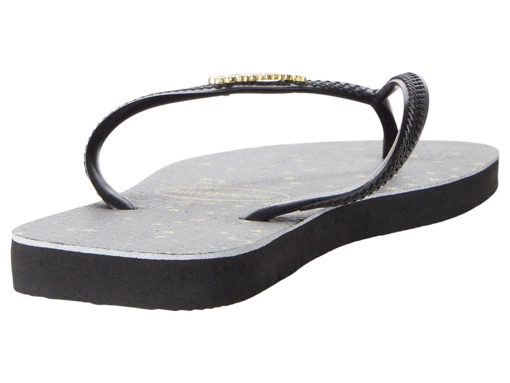 商品Havaianas|Slim Logo Metallic Flip Flop Sandal,价格¥140,第5张图片详细描述