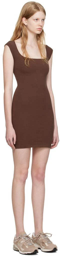 商品Gil Rodriguez|Brown 'El Tigre' Minidress,价格¥933,第2张图片详细描述