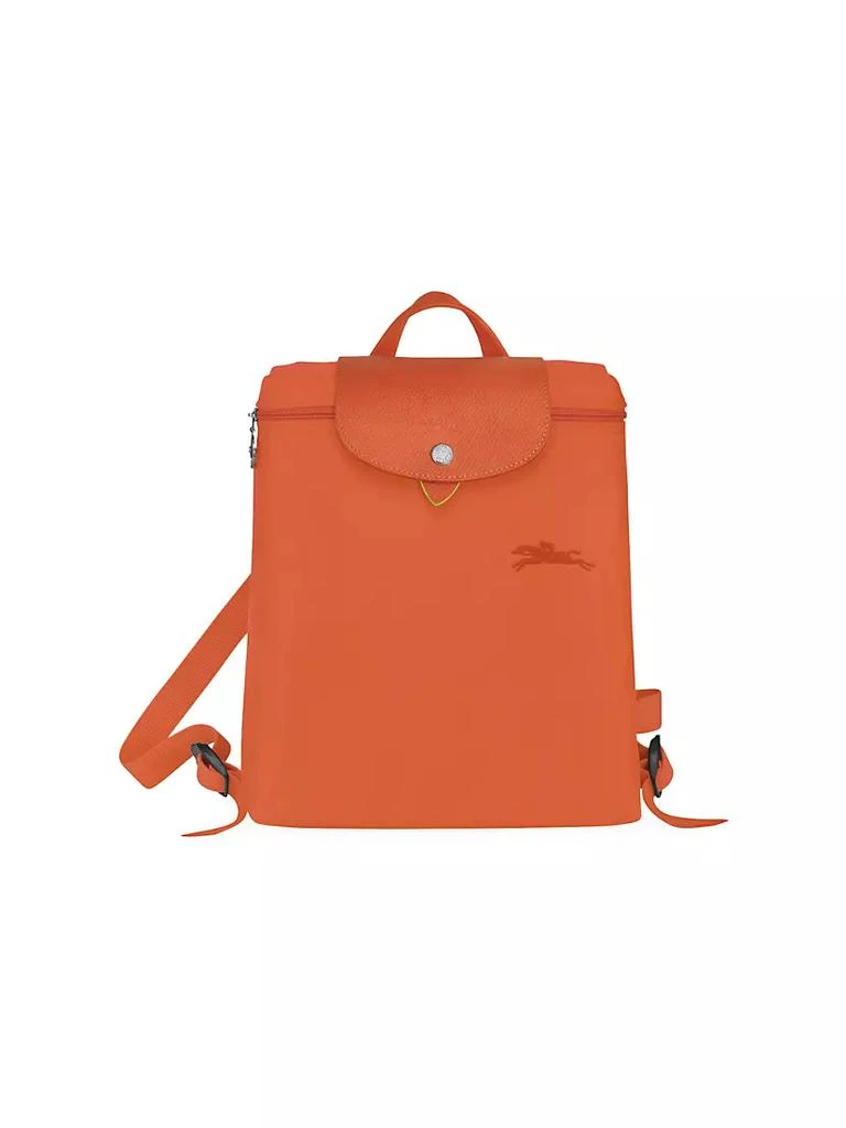 商品Longchamp|Le Pliage Green Backpack,价格¥790,第1张图片