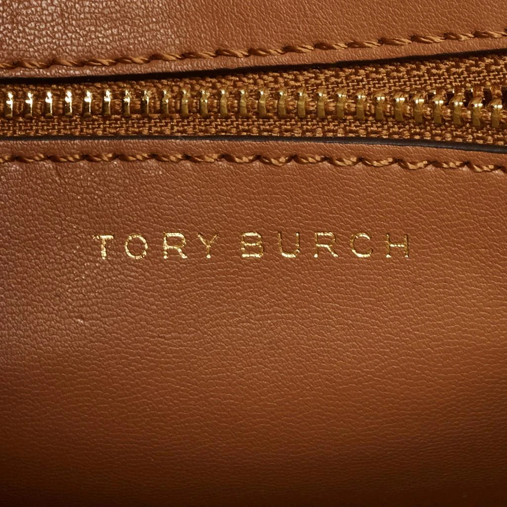 Tory Burch Brown Leather Lee Radziwill Double Bag 商品
