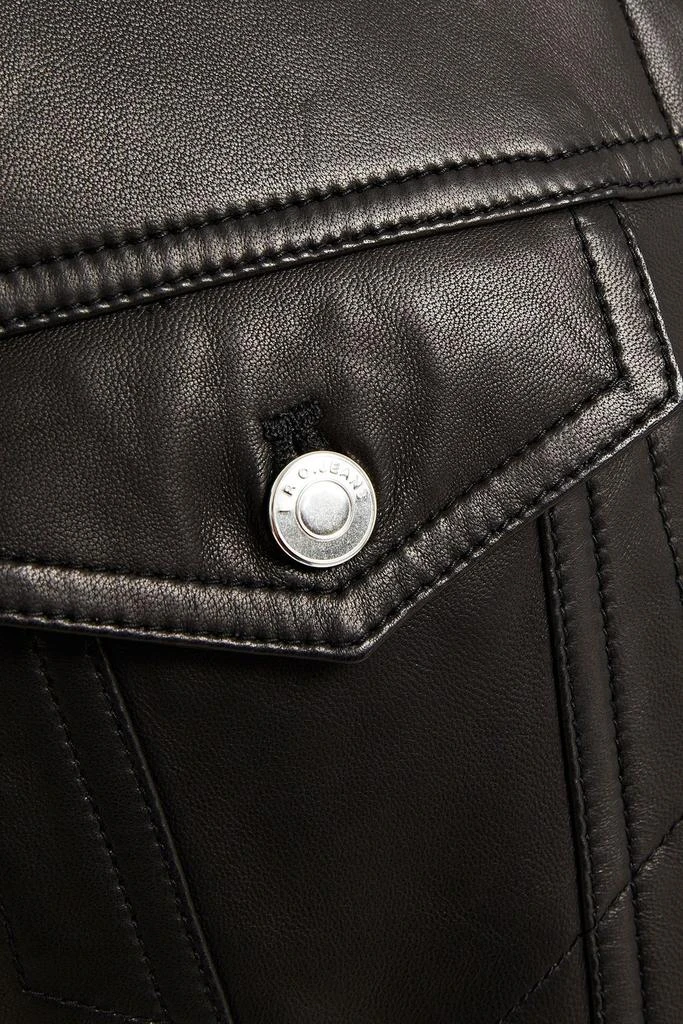 商品IRO|Aressa gathered leather jacket,价格¥3958,第4张图片详细描述