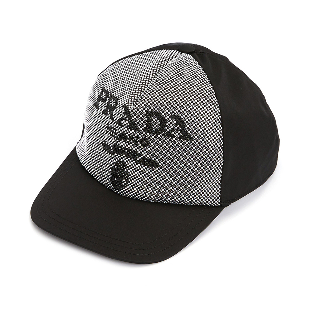 商品Prada|PRADA 男女士通用黑色鸭舌帽 2HC179-2D0S-F0A64,价格¥3761,第1张图片