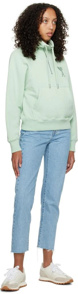 商品AMI|Green Ami De Cœur Sweatshirt,价格¥3675,第4张图片详细描述