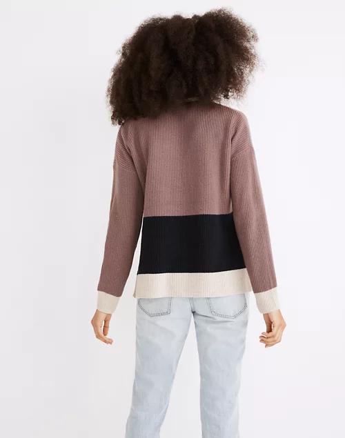 Glenbrook Half-Zip Pullover Sweater in Colorblock商品第3张图片规格展示