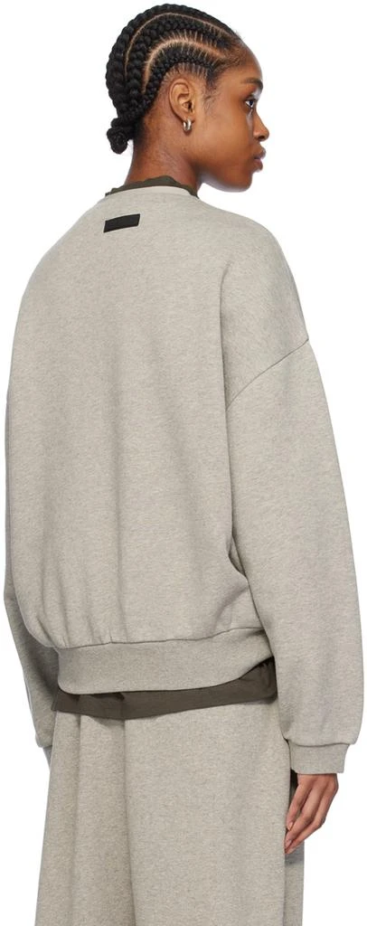 商品Essentials|Gray Crewneck Sweatshirt,价格¥663,第3张图片详细描述