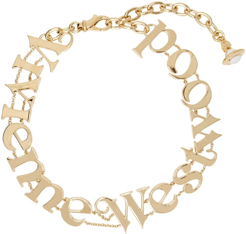 商品Vivienne Westwood|Gold Raimunda Choker,价格¥2151,第1张图片