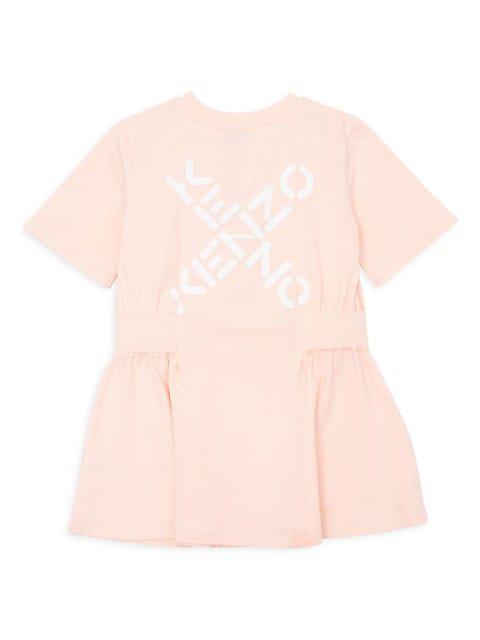 商品Kenzo|Little Girl's & Girl's Logo Dress,价格¥435,第4张图片详细描述