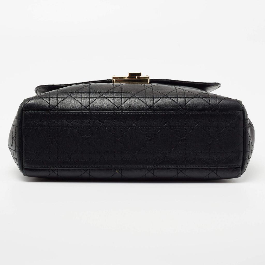 Dior Black Cannage Leather Large Diorling Shoulder Bag商品第7张图片规格展示
