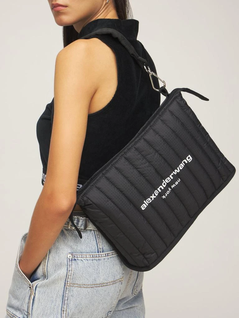 商品Alexander Wang|Elite Ripstop Nylon Shoulder Bag,价格¥2169,第1张图片