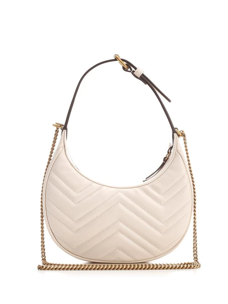 商品Gucci|Gucci GG Marmont Half-Moon-Shaped Mini Bag,价格¥8743,第2张图片详细描述