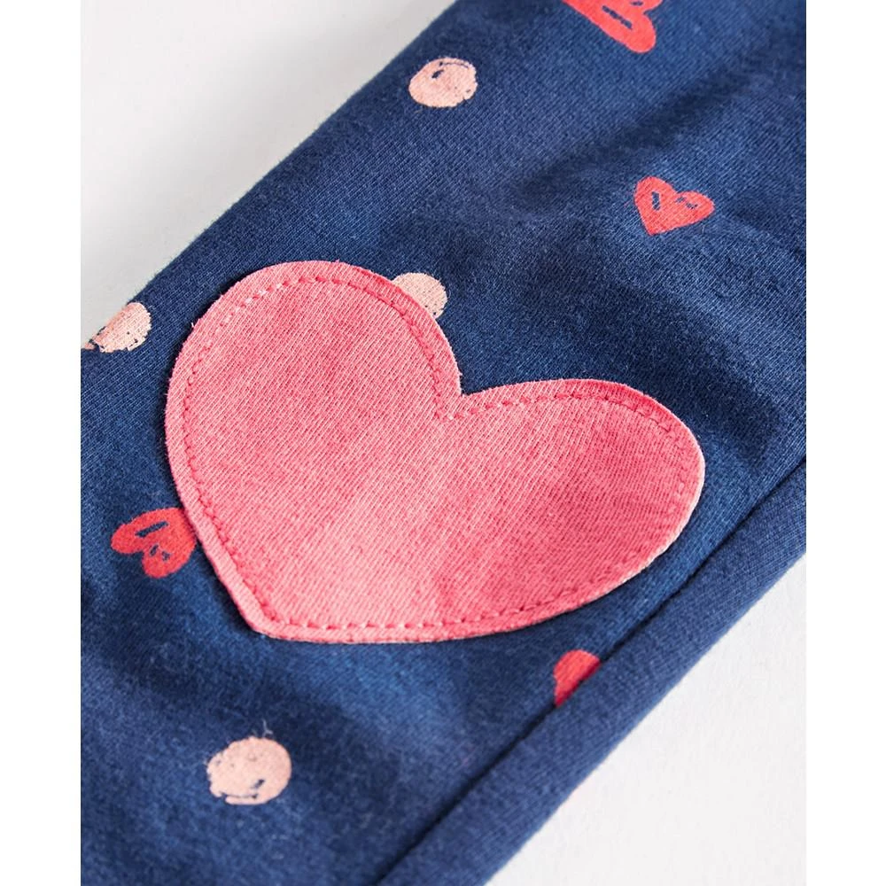 商品First Impressions|Toddler Girls Heart Patch Leggings, Created for Macy's,价格¥88,第3张图片详细描述