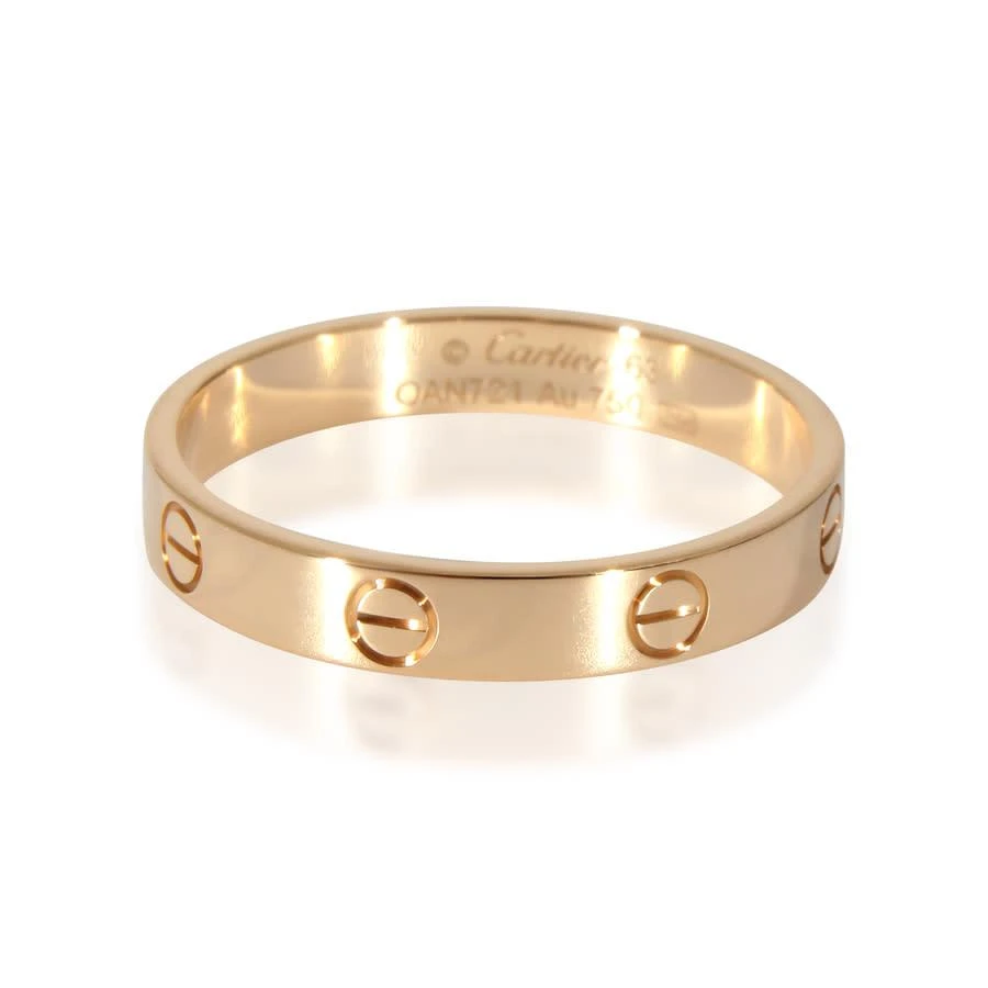 商品[二手商品] Cartier|Pre-Owned Cartier Love Wedding Band in 18K Yellow Gold,价格¥9000,第2张图片详细描述