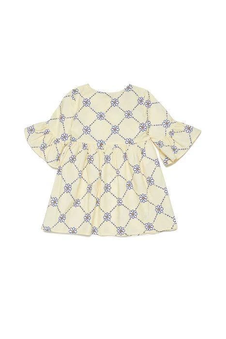 商品Marni|Marni Kids Floral-Printed Round-Neck Flared Dress,价格¥452,第2张图片详细描述