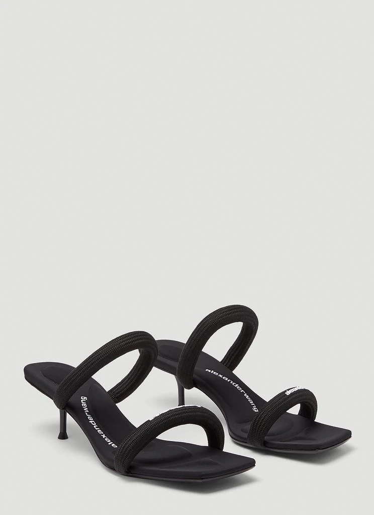 商品Alexander Wang|Jessie Tubular Webbing Heeled Sandals,价格¥2008,第2张图片详细描述